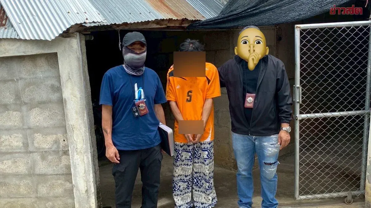 Mae Tha Police Raid and Arrest Government Official on Methamphetamine Possession and Use Charges