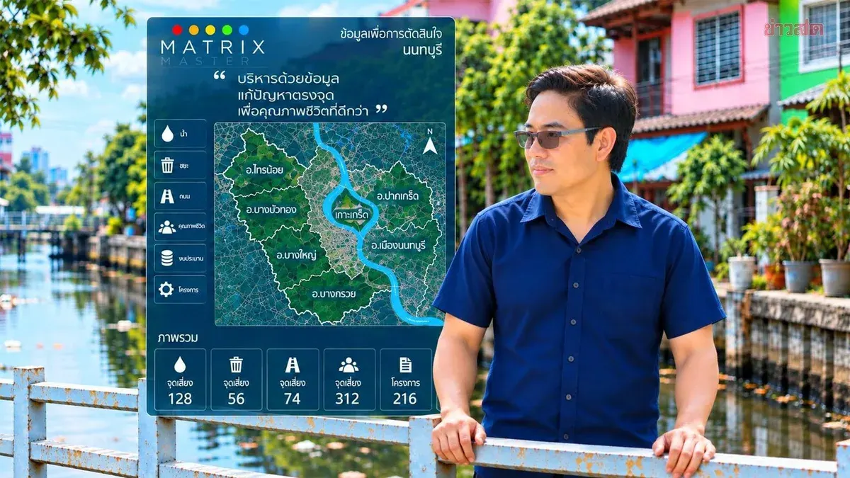 Nonthaburi Candidate Unveils Matrix Master Governance System