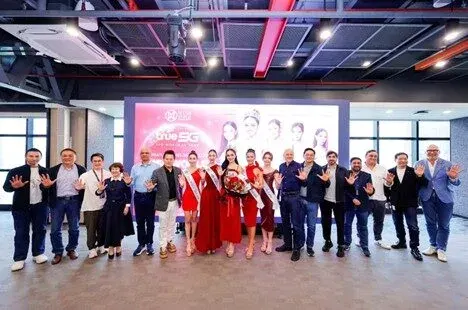 Elegant and Powerful… Miss World Thailand 2026 and Four Runners-Up Meet True5G Leadership