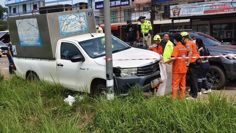 Ice Truck Brake Failure Kills Foreign Husband of Police Officer