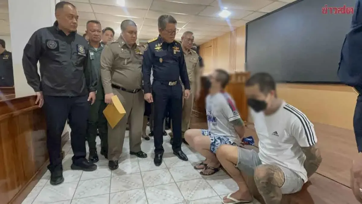 Two Major Drug Suspects Extradited From Laos