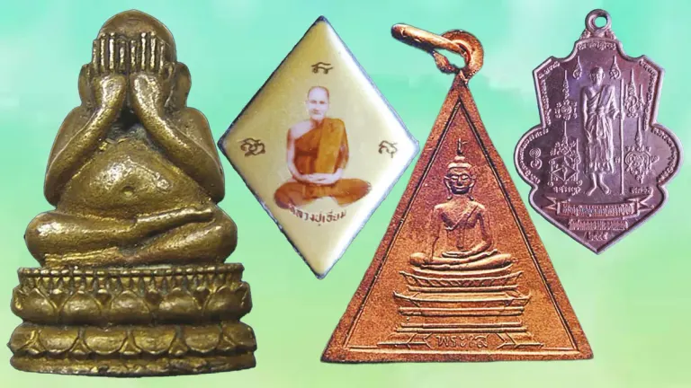 Revered Monk's Closed-Eye Golden Buddha Amulet Seeks New Home