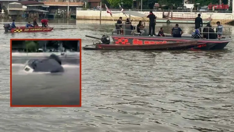Tugboat Sinks in Pa Sak River, Recovery Set for Morning