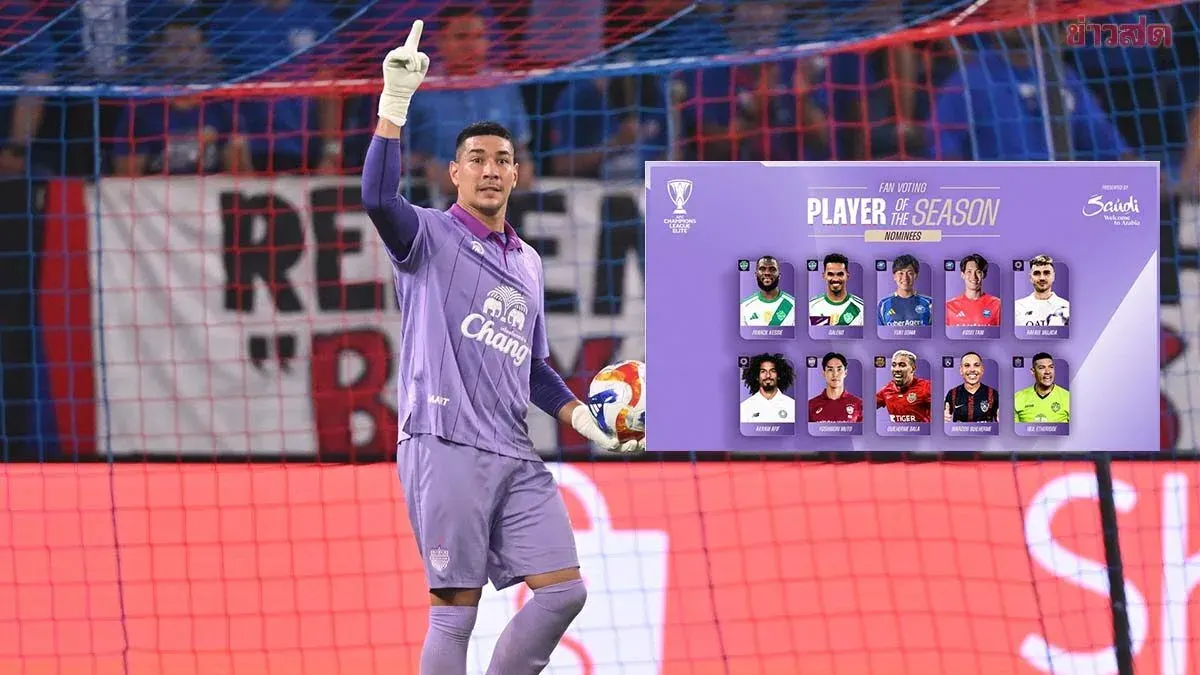Neil Etheridge of Buriram United Named Among AFC Champions League Elite Players of the Year Nominees