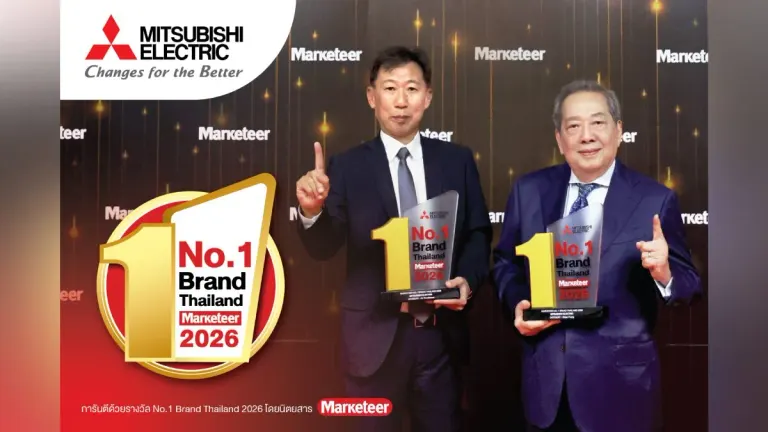 Mitsubishi Electric Wins Top Thai Brand Award