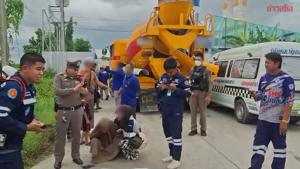 Cement Truck Kills Motorcyclist, 17; Brother, 9, Critically Injured