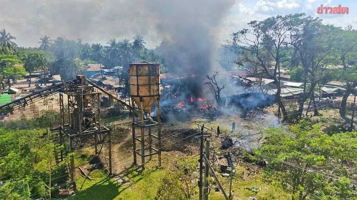 Myanmar Military Airstrike on Market Kills Nearly 50