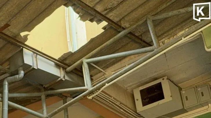 Student Fractures Neck After Falling Through School Roof