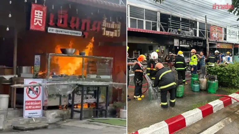 Tofu Noodle Shop Fire Injures Three After Gas Tank Mishap