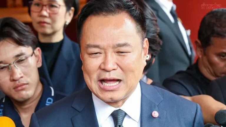 PM Anutin Denies Cabinet Reshuffle Plans