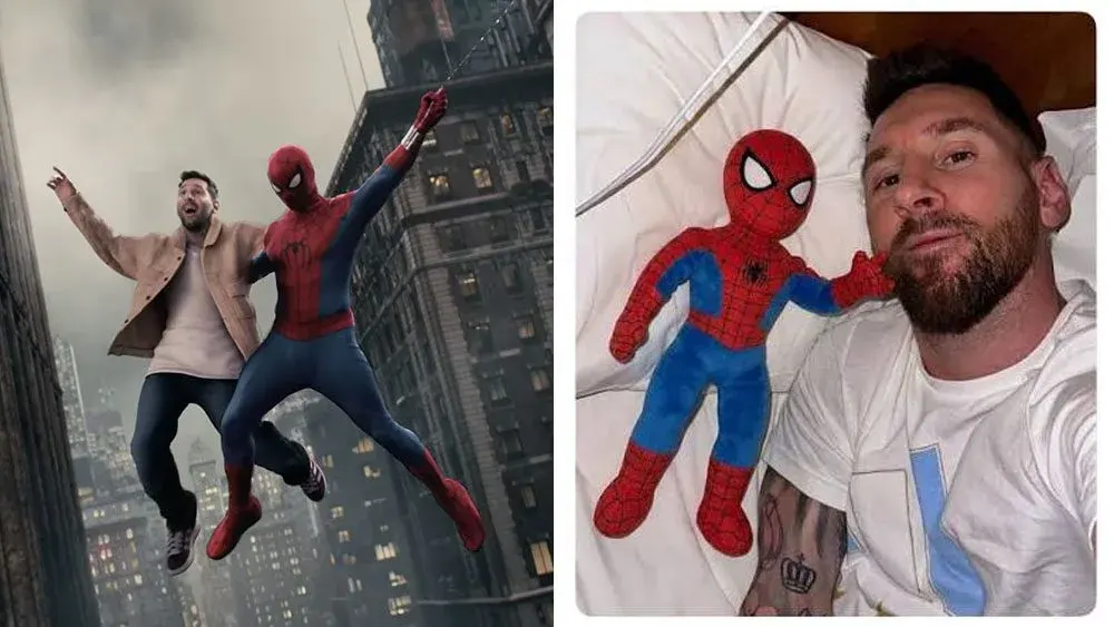 Messi Earns $15M for Spider-Man Trailer Cameo