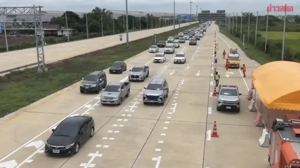 Thailand Opens 110km Highway M6 Section Free on Weekends
