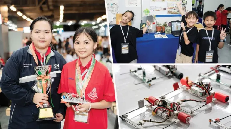 Thai Teen Innovators Unveil Smart Robotics for Future