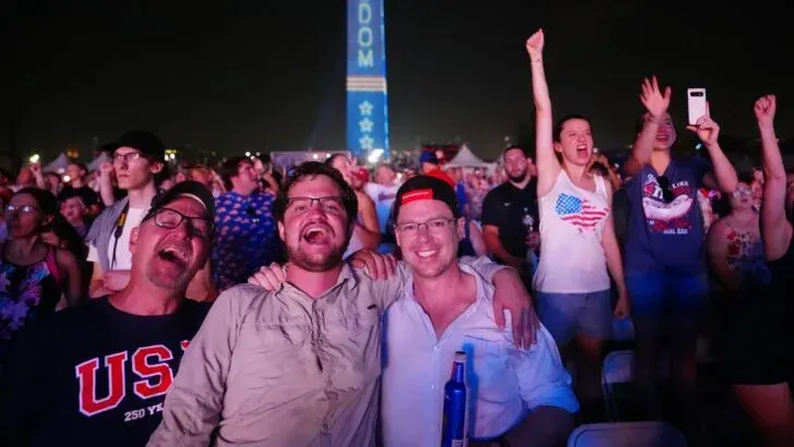 Trump Blends Politics With Patriotism at 250th Anniversary