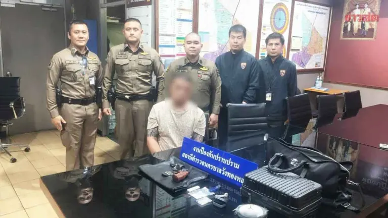 Police Arrest Chinese National for Overstay, Gun, and Drugs