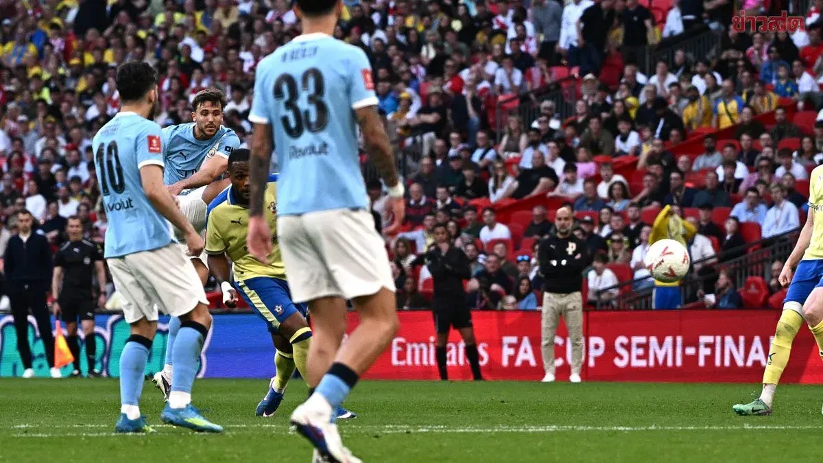 Still in Chase for Three Trophies: Manchester City Overtakes Southampton, Advances to FA Cup Final as First Team