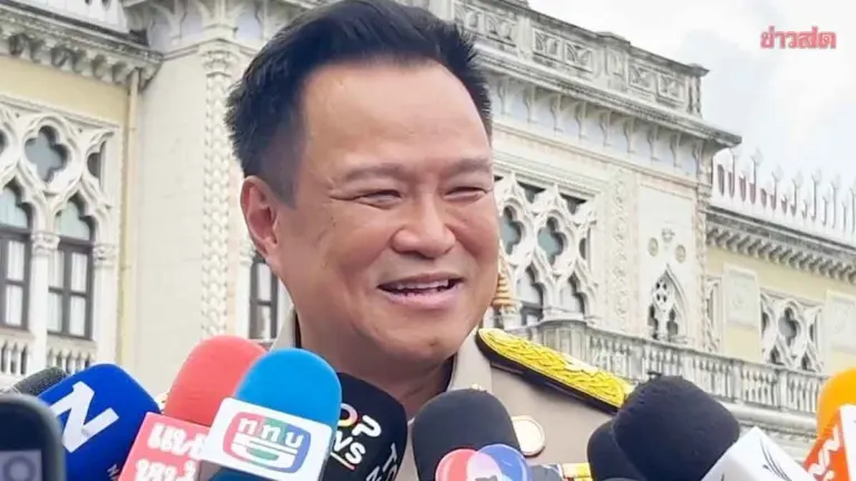 Anutin Dismisses Rumors of Party Plot to Block Minister