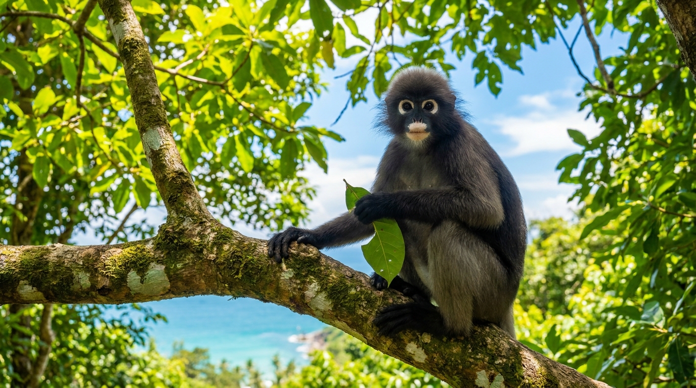 What animals live on Koh Lanta, and which ones you will actually see