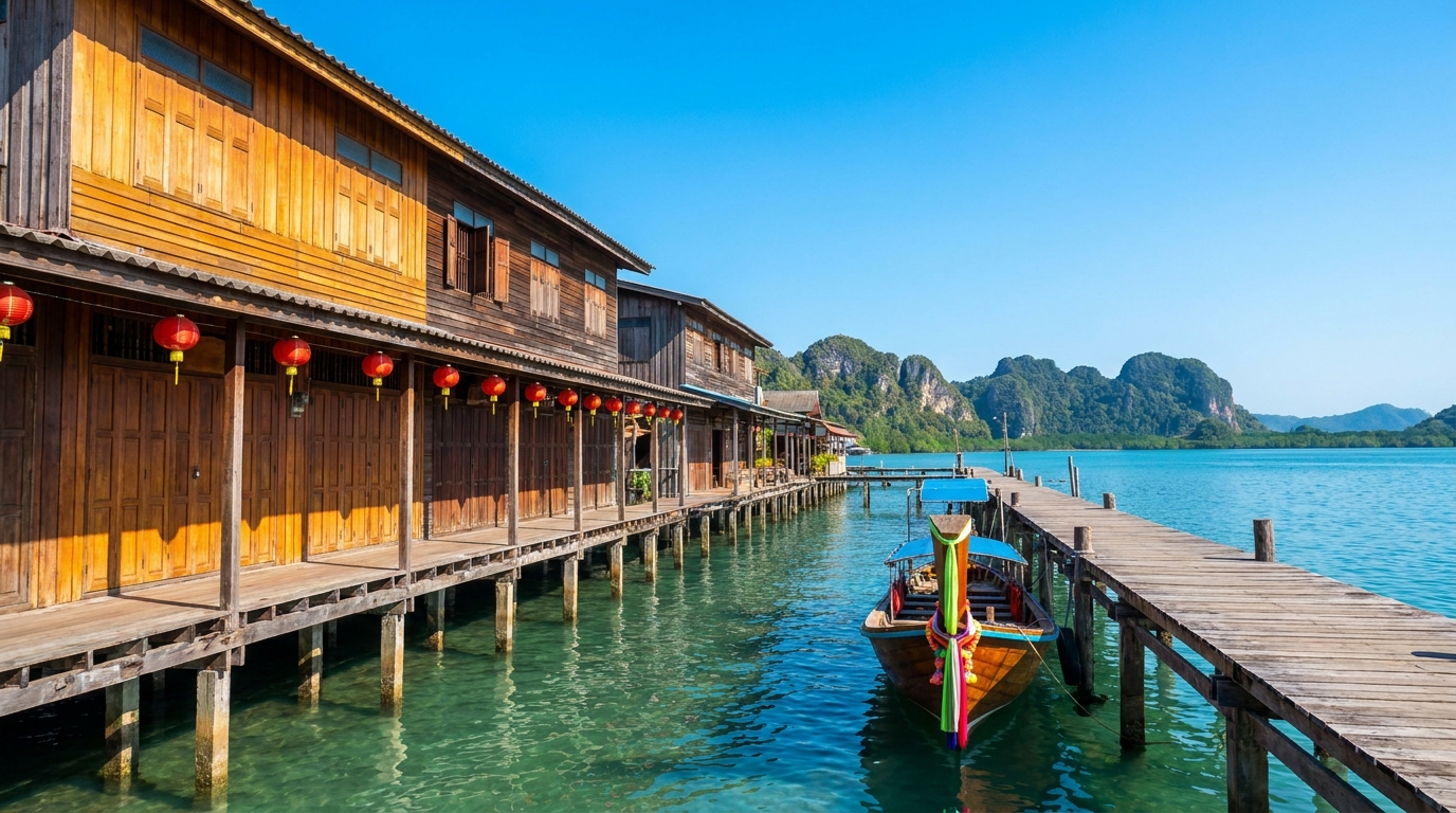 Lanta Old Town: the island's capital, on the coast nobody visits